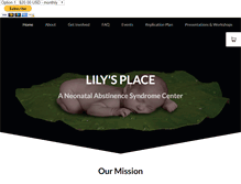 Tablet Screenshot of lilysplace.org